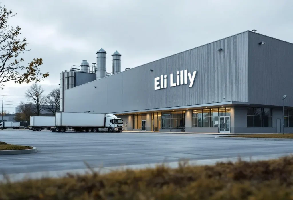 Eli Lilly Plans Six U.S. Plants, Administration Says